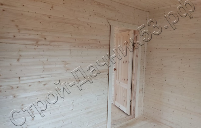 4 Каркасно-щитовой дом Д-25, 6х7м, 42М², Московская область, Можайский район, деревня Никольское (8)